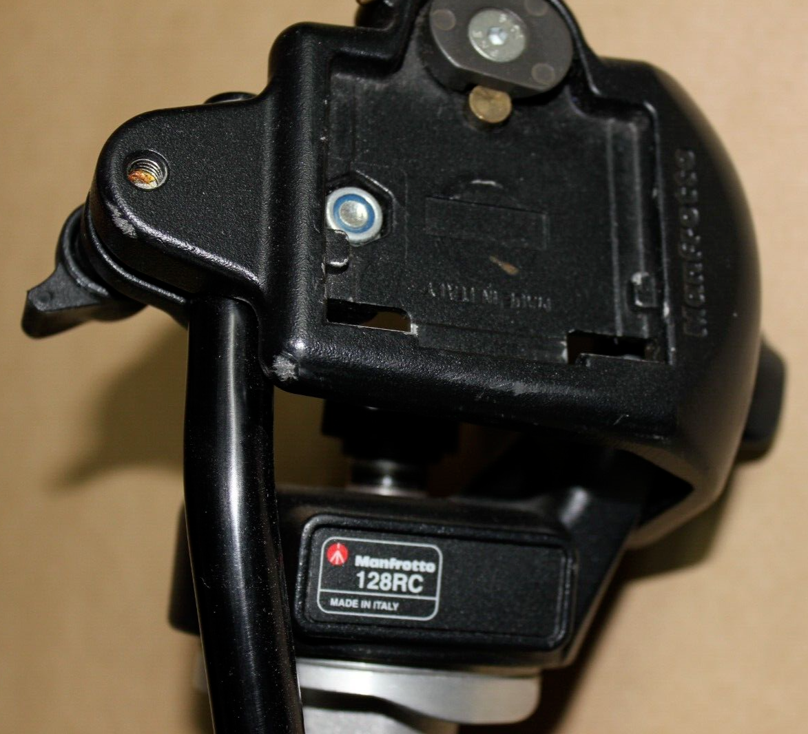 128RC Micro Fluid Video Head, aluminium - 128RC
